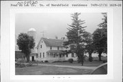COUNTY HIGHWAY CCC, SOUTH SIDE, 1 MILE EAST OF COUNTY HIGHWAY WW, a Queen Anne house, built in Marshfield, Wisconsin in .