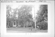 N10826 US HIGHWAY 151, a Side Gabled house, built in Calumet, Wisconsin in 1848.