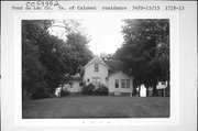 WEBER RD, NORTH SIDE, 1.1 MILE EAST OF COUNTY HIGHWAY G, a Queen Anne house, built in Calumet, Wisconsin in .