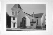 107 WASHINGTON, a Greek Revival church, built in Brandon, Wisconsin in .