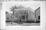 310-312 E 4TH ST, a Greek Revival house, built in Fond du Lac, Wisconsin in 1850.