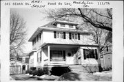 341 6TH ST 341 6TH ST, a American Foursquare house, built in Fond du Lac, Wisconsin in 1910.
