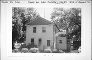 212 W ARNDT ST, a Greek Revival house, built in Fond du Lac, Wisconsin in 1855.