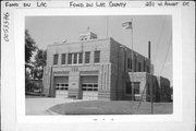 251 W ARNDT ST, a Art Deco fire house, built in Fond du Lac, Wisconsin in 1932.