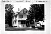 802 METOMEN ST, a American Foursquare house, built in Ripon, Wisconsin in 1907.