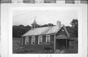 16224 MARION TWP., a Front Gabled school-one to six room, built in Marion, Wisconsin in 1864.