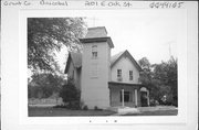 201 E OAK ST, a Early Gothic Revival house, built in Boscobel, Wisconsin in .