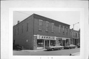 NE CORNER OF CANAL ST AT CONGRESS ST, a Commercial Vernacular retail building, built in Bloomington, Wisconsin in .