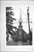 2620 MAIN ST, a Front Gabled church, built in Hazel Green, Wisconsin in 1895.
