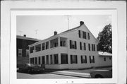 2105 E MAIN ST, a Greek Revival inn, built in Hazel Green, Wisconsin in 1846.