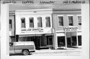 122 S MADISON ST 122 S MADISON ST, a Commercial Vernacular general store, built in Lancaster, Wisconsin in 1882.