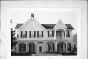 208 E MAPLE ST, a Italianate house, built in Lancaster, Wisconsin in 1858.
