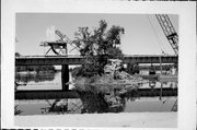 Hwy 80 at Wisconsin River, 1887 bridge remains, a NA (unknown or not a building) bridge, built in Muscoda, Wisconsin in 1887.
