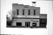 112 N WISCONSIN AVE, a Commercial Vernacular retail building, built in Muscoda, Wisconsin in 1911.
