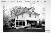 1090 N 2ND ST 1090 N 2ND ST, a American Foursquare house, built in Platteville, Wisconsin in .