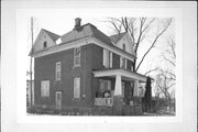 55 BROADWAY, a American Foursquare house, built in Platteville, Wisconsin in .
