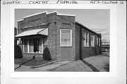 45 S CHESTNUT ST, a Twentieth Century Commercial small retail building, built in Platteville, Wisconsin in .