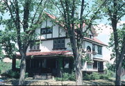 122 2ND STREET, a Craftsman house, built in New Glarus, Wisconsin in 1913.