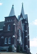 18 5TH AVE, a Early Gothic Revival church, built in New Glarus, Wisconsin in 1900.