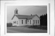 COUNTY HIGHWAY P, N SIDE, AT INTERSECTION WITH COUNTY HIGHWAY HK, a Front Gabled church, built in Clarno, Wisconsin in .