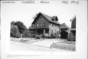 1922 11TH ST, a Front Gabled house, built in Monroe, Wisconsin in 1916.