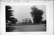 N1914 CTH AS, a Early Gothic Revival house, built in Mackford, Wisconsin in 1880.
