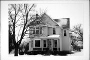 212-212A E HURON ST, a Queen Anne house, built in Berlin, Wisconsin in 1895.