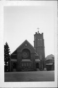 246 E PARK AVE, a Romanesque Revival house of worship, built in Berlin, Wisconsin in 1908.
