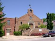 6626 W Beloit Rd, a Romanesque Revival house of worship, built in West Allis, Wisconsin in 1939.