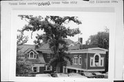 815 ILLINOIS AVE, a Colonial Revival/Georgian Revival house, built in Green Lake, Wisconsin in 1945.