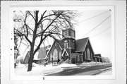 71 E CAROLINE ST, a Early Gothic Revival church, built in Markesan, Wisconsin in 1904.