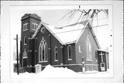 60 N MARGARET ST, a Early Gothic Revival church, built in Markesan, Wisconsin in 1915.