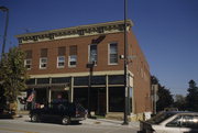 101-105 N IOWA ST, a Commercial Vernacular retail building, built in Dodgeville, Wisconsin in 1889.