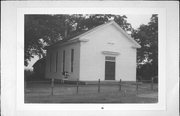PENIEL RD, S SIDE, .5 MILE W OF COUNTY HIGHWAY J, a Greek Revival church, built in Mifflin, Wisconsin in 1869.