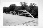 PENIEL ROAD, a NA (unknown or not a building) pony truss bridge, built in Mifflin, Wisconsin in 1952.
