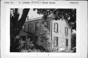 COUNTY HIGHWAY QQ, W SIDE, .6 MILE S OF INTERSECTION WITH COUNTY HIGHWAY Q COUNTY HIGHWAY QQ, W SIDE, .6 MILE S OF INTERSECTION WITH COUNTY HIGHWAY Q, a Greek Revival house, built in Linden, Wisconsin in .