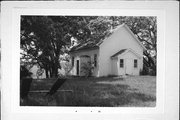 COUNTY HIGHWAY K, S SIDE, .2 MILE W OF COUNTY HIGHWAY KK, a Side Gabled one to six room school, built in Arena, Wisconsin in .