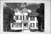 414 S IOWA ST, a Queen Anne house, built in Dodgeville, Wisconsin in 1899.