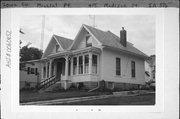 415 MADISON ST, a Early Gothic Revival house, built in Mineral Point, Wisconsin in 1875.