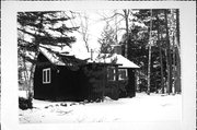 BOOT LAKE RD AT BOOT LAKE, a Rustic Style hunting house, built in Sherman, Wisconsin in 1941.