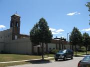 6420 W Mitchell St, a Romanesque Revival house of worship, built in West Allis, Wisconsin in 1924.
