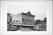 112-116 W MAIN ST, a Commercial Vernacular large retail building, built in Palmyra, Wisconsin in 1884.