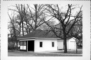 322 MAPLE ST, a Astylistic Utilitarian Building garage, built in Palmyra, Wisconsin in 1910.