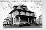 214 S CHURCH ST, a American Foursquare house, built in Watertown, Wisconsin in 1915.