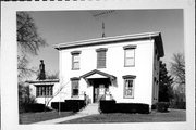 610 Clyman St., a Italianate house, built in Watertown, Wisconsin in 1866.
