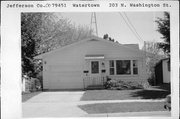 203 N WASHINGTON ST, a Ranch house, built in Watertown, Wisconsin in 1950.
