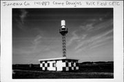 VOLK FIELD CRTC, a Astylistic Utilitarian Building radio/tv station, built in Camp Douglas, Wisconsin in 1960.