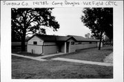 VOLK FIELD CRTC, a Astylistic Utilitarian Building military building, built in Camp Douglas, Wisconsin in 1956.