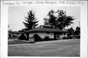 VOLK FIELD CRTC, a Astylistic Utilitarian Building bath house, built in Camp Douglas, Wisconsin in 1956.