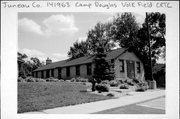 VOLK FIELD CRTC, a Front Gabled dining hall, built in Camp Douglas, Wisconsin in 1941.